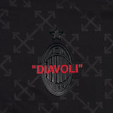 "DIAVOLI" 00  MAGLIA AUTHENTIC NERA PUMA X AC MILAN X OFF-WHITE™ 2024/25