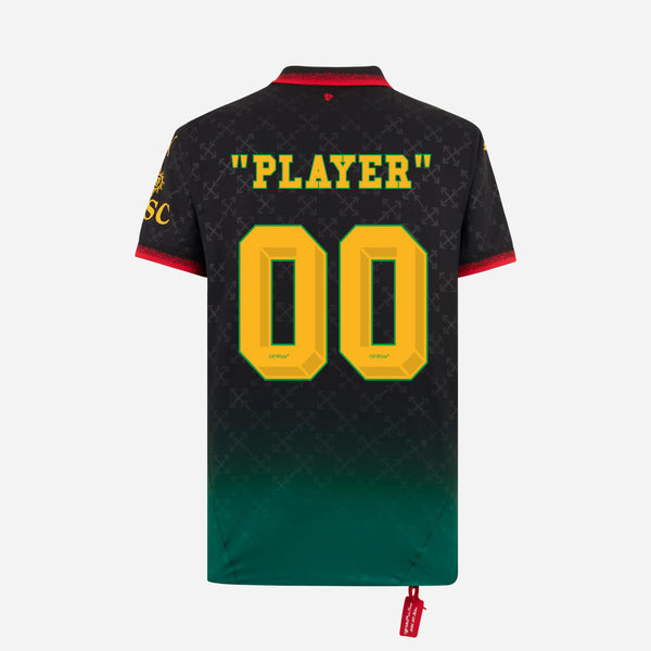 ''PLAYER'' 00  BLACK AUTHENTIC JERSEY Puma x AC Milan x Off-White™ 2024/25