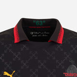 "PLAYER" 00 MAGLIA AUTHENTIC NERA PUMA X AC MILAN X OFF-WHITE™ 2024/25