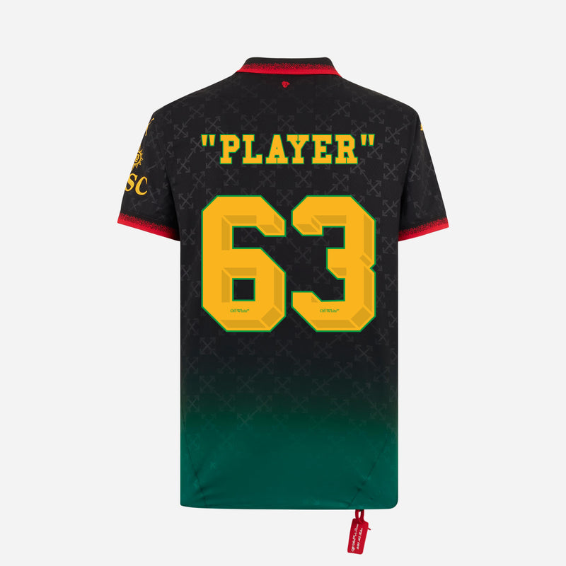 "PLAYER" 63 MAGLIA AUTHENTIC NERA PUMA X AC MILAN X OFF-WHITE™ 2024/25