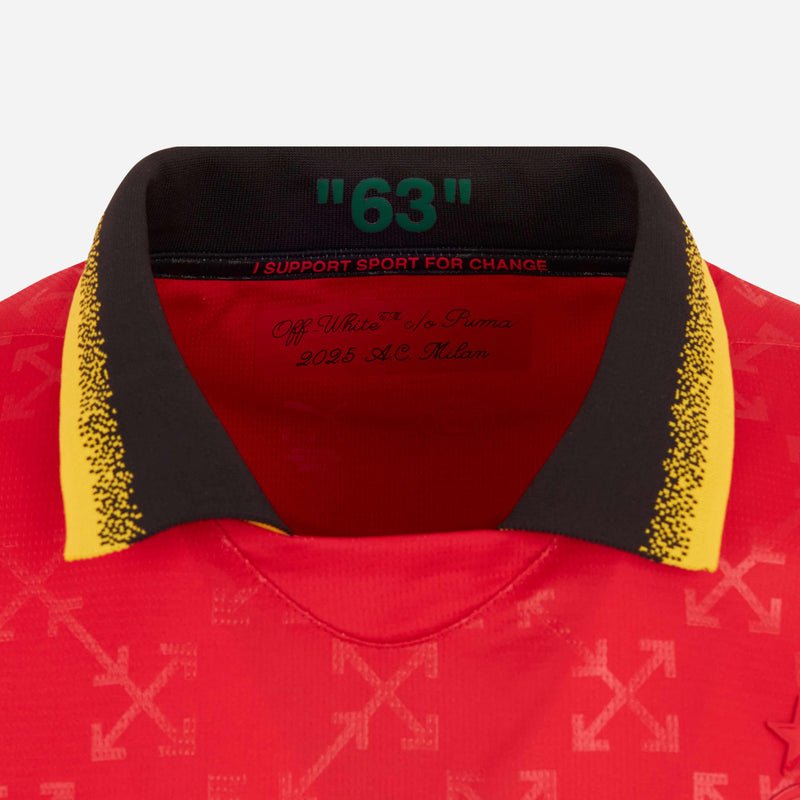 RED JERSEY PUMA X AC MILAN X OFF-WHITE™ 2024/25 AC Milan Store