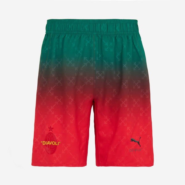 RED SHORTS PUMA X AC MILAN X OFF-WHITE™ 2024/25 | AC Milan Store