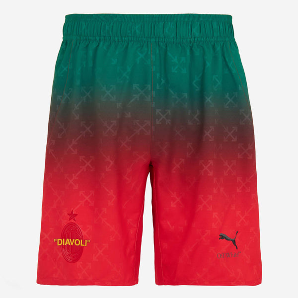 RED SHORTS PUMA X AC MILAN X OFF-WHITE™ 2024/25