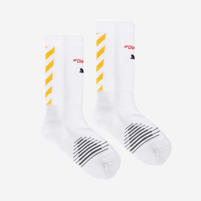 WHITE CREW SOCKS PUMA x AC MILAN x OFF-WHITE™