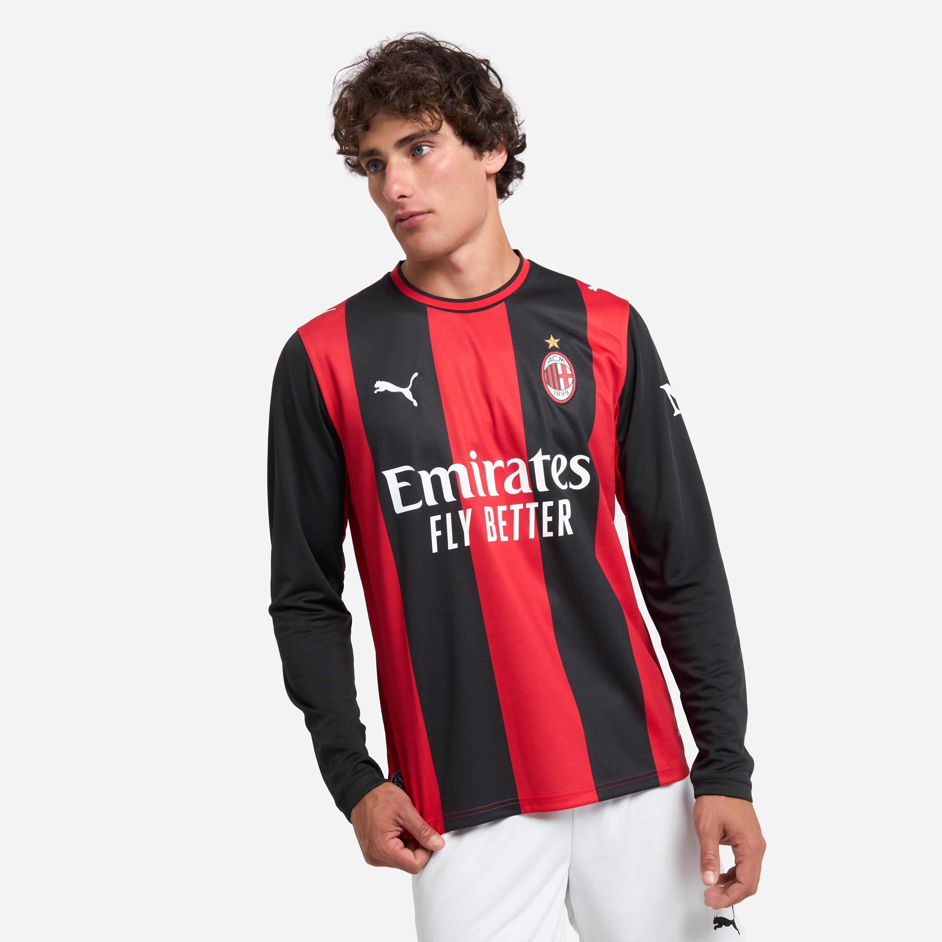 MAGLIA MILAN GARA HOME 2026/27 A MANICHE LUNGHE