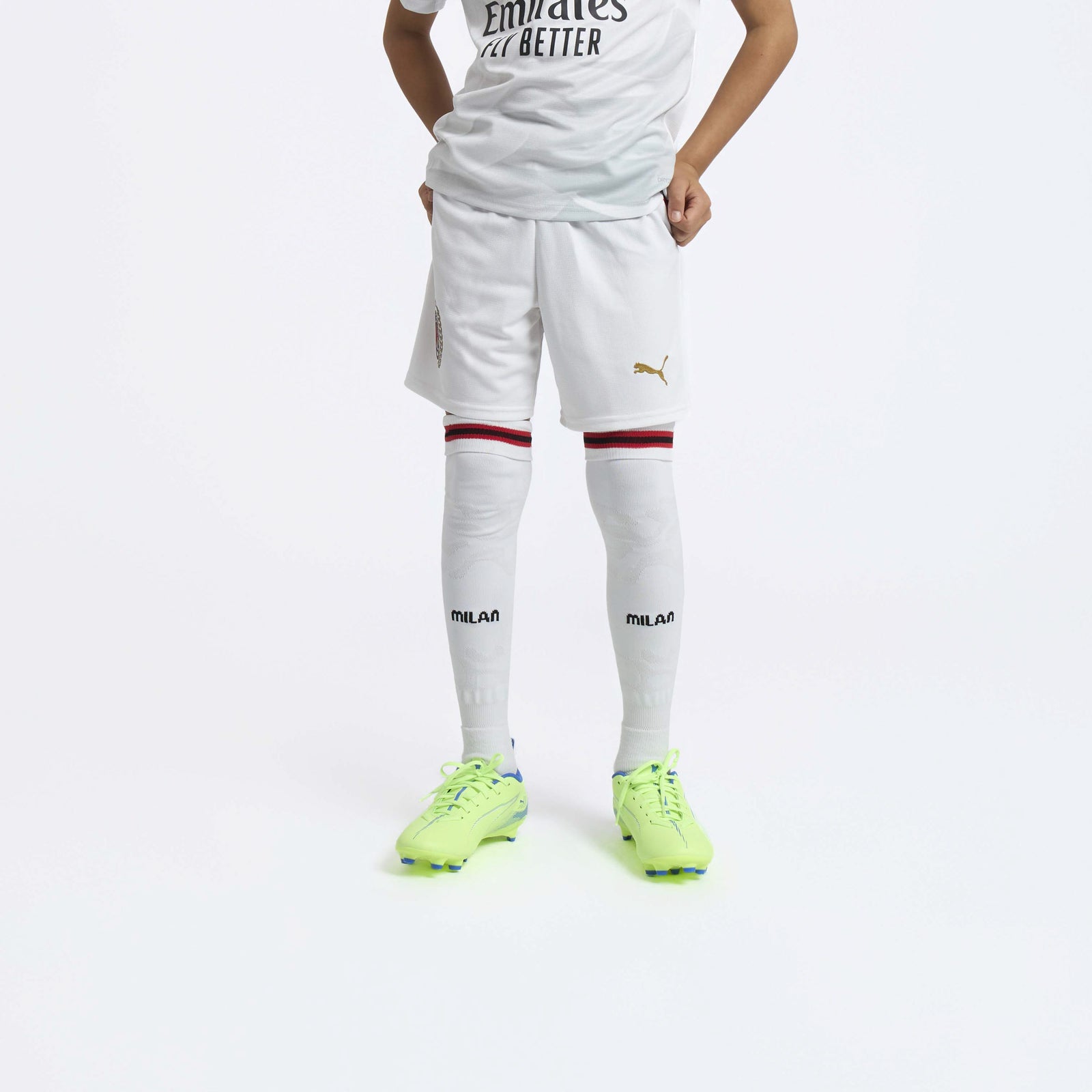 MILAN AWAY 2026/27 KIDS' WHITE SHORTS | AC Milan Store