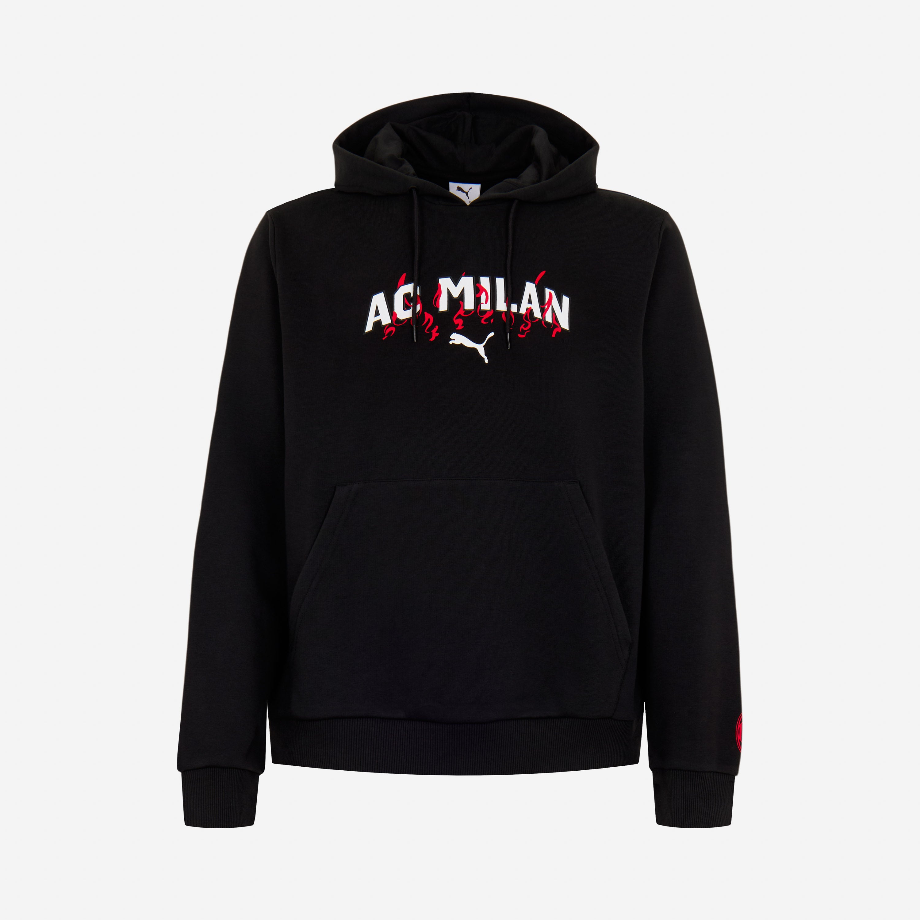 Ac Collection Clothes AC MILAN BLACK HOODIE CULTURE COLLECTION | AC Milan Store