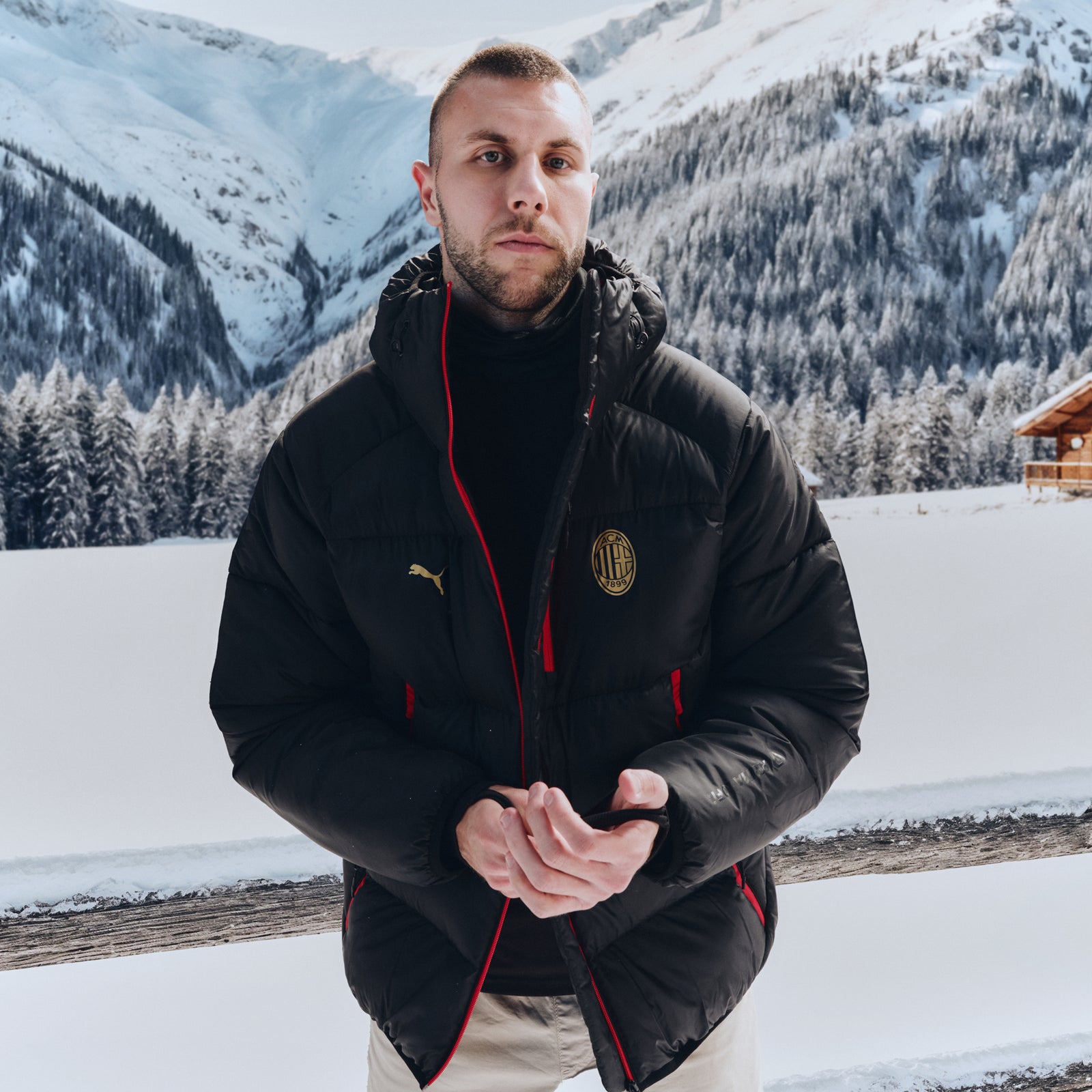 MILAN PUMATECH 2025/26 PUFFER JACKET | AC Milan Store