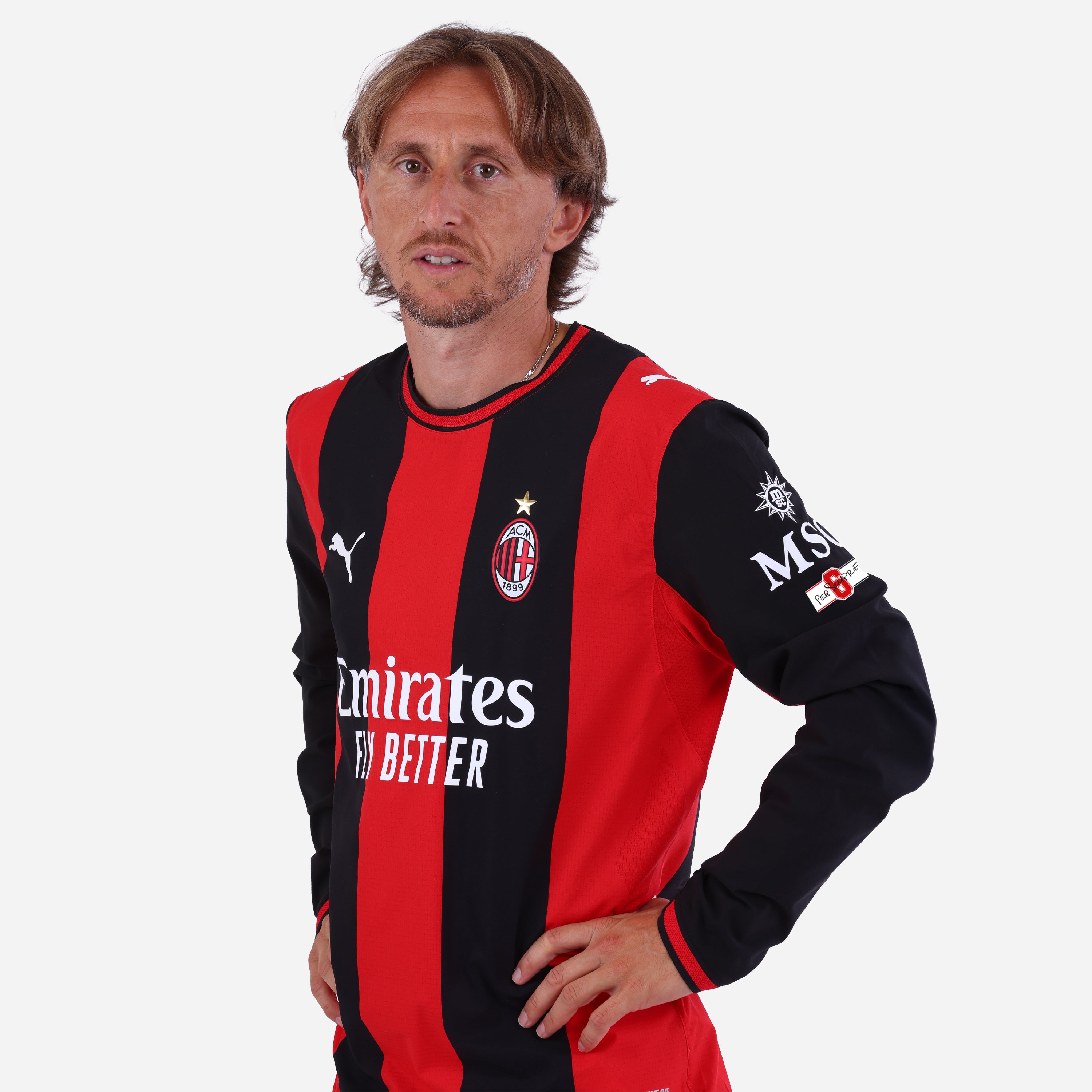 MILAN LONG SLEEVE HOME AUTHENTIC 2026/27 JERSEY