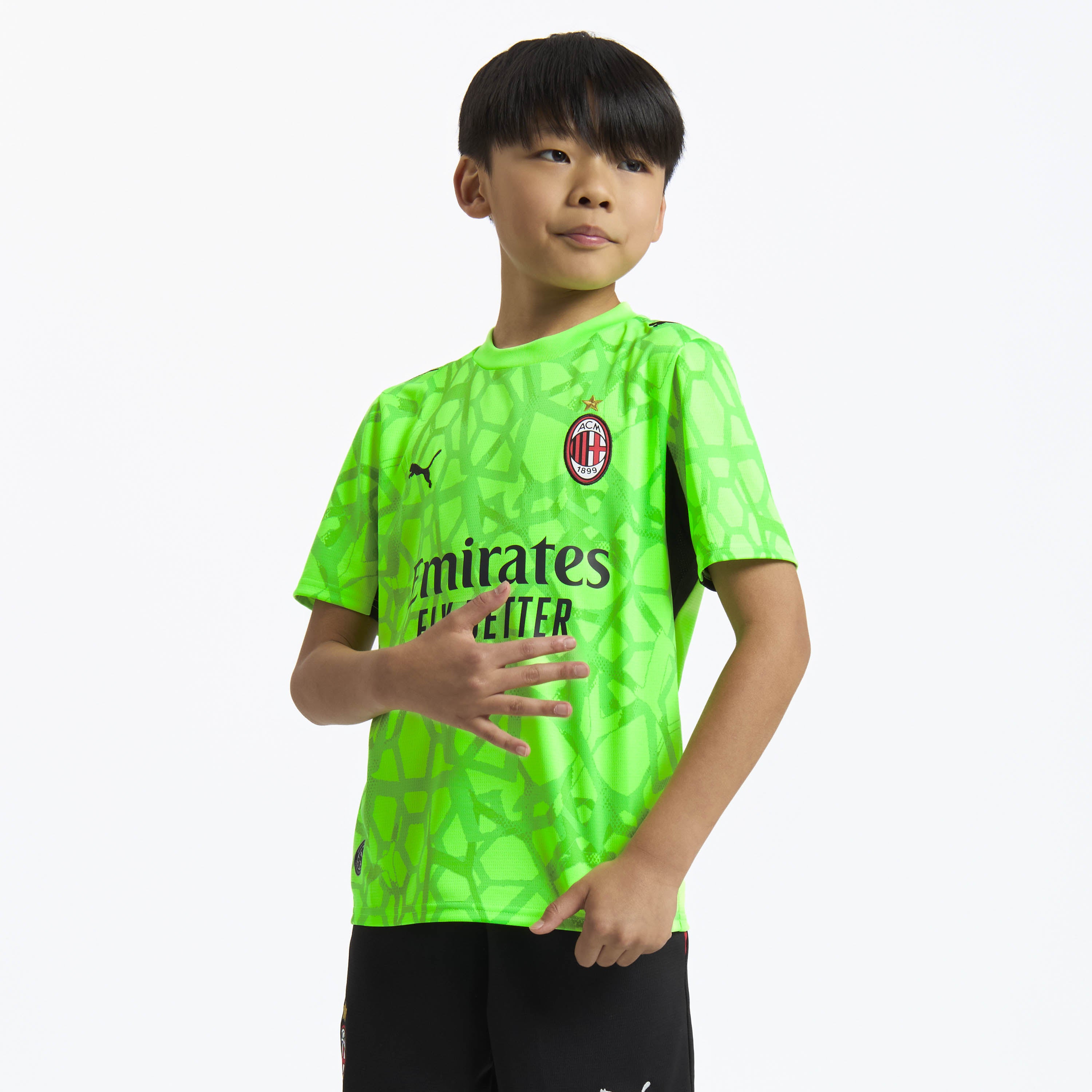 MAGLIA MILAN PORTIERE BAMBINO THIRD 2026/27
