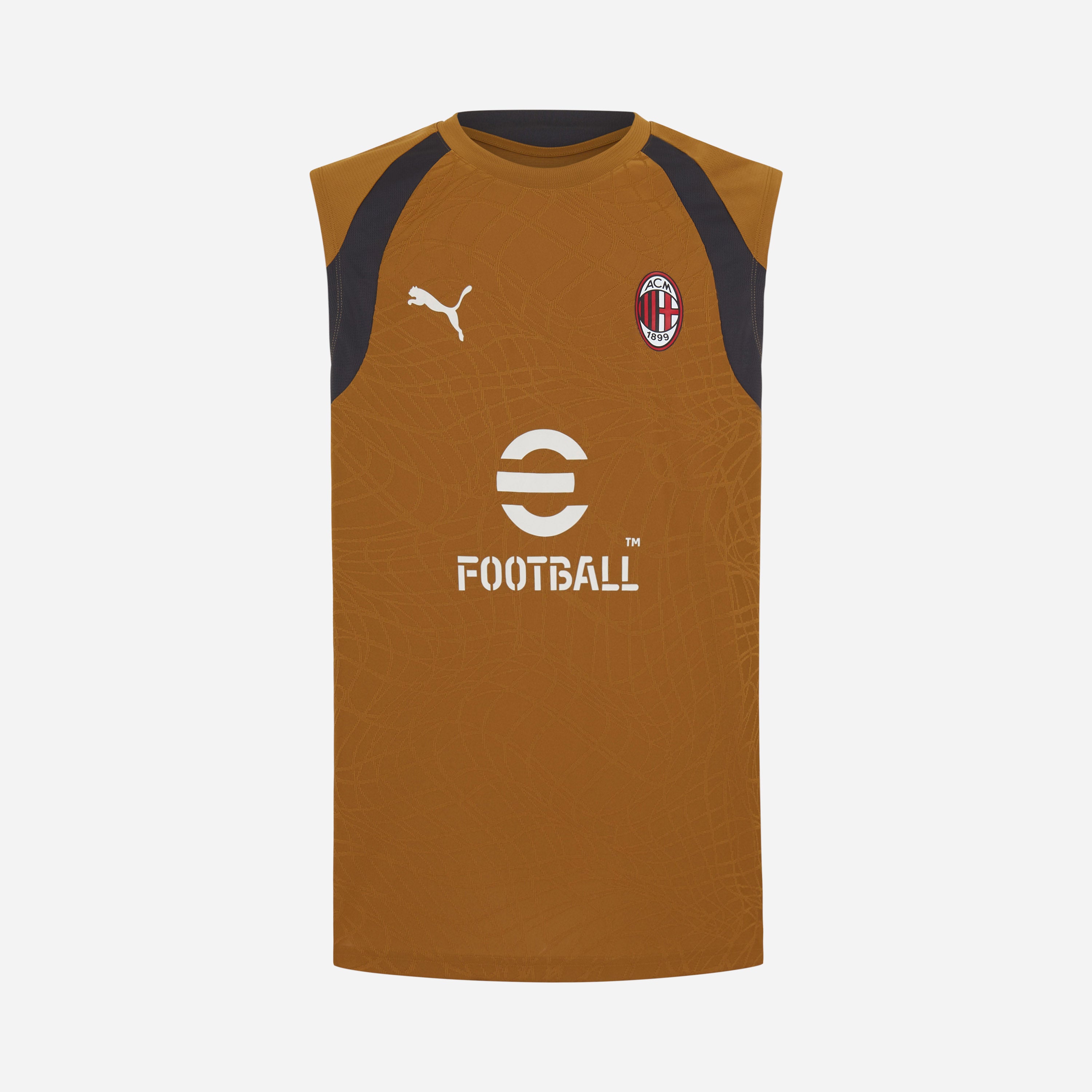 MILAN SLEEVELESS TRAINING 2026/27 GOLD JERSEY
