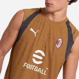 MILAN SLEEVELESS TRAINING 2026/27 GOLD JERSEY