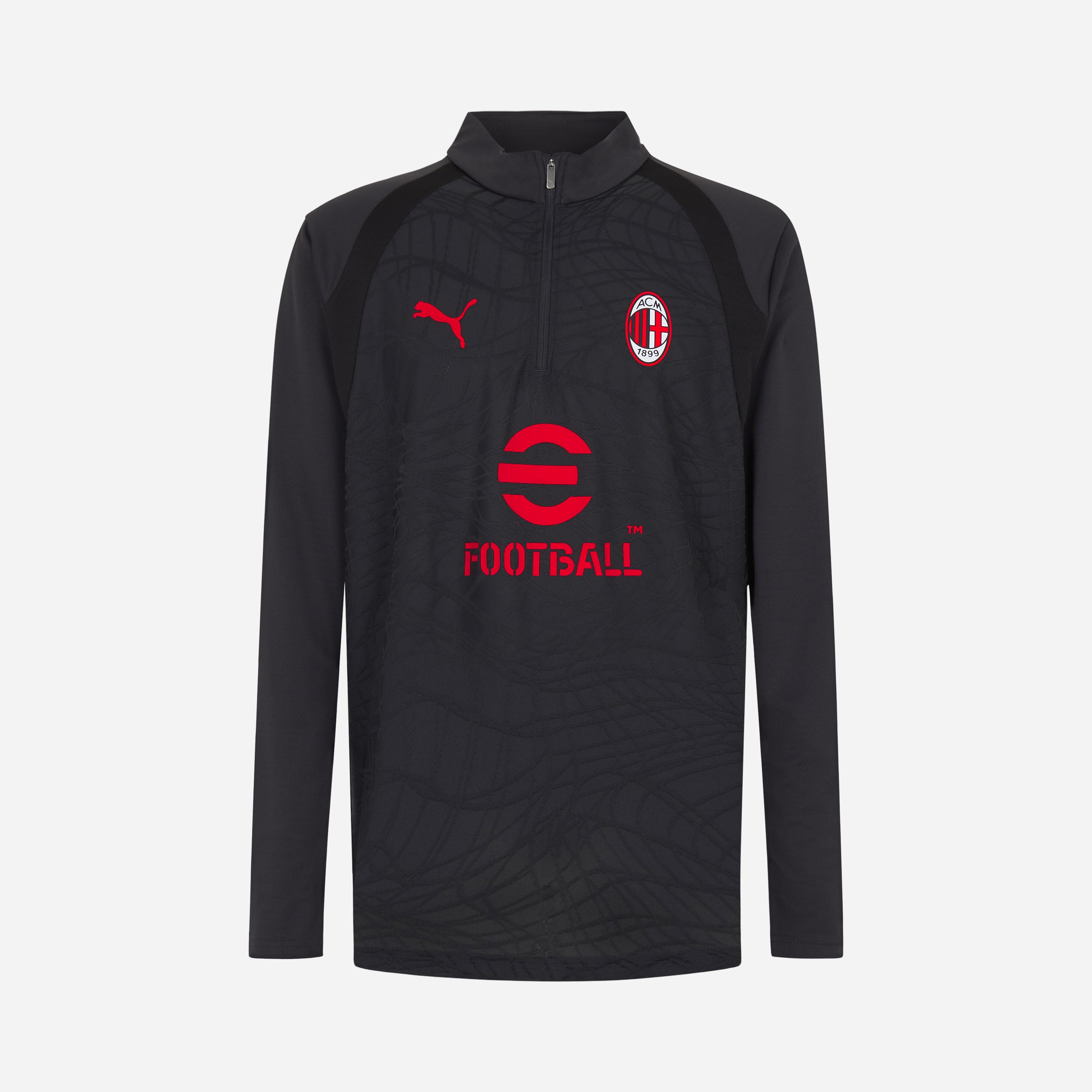 MILAN 1/4 ZIP LONG-SLEEVE TRAINING 2026/27 DARK GREY JERSEY