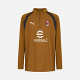 MILAN 1/4 ZIP LONG-SLEEVE TRAINING 2026/27 GOLD JERSEY