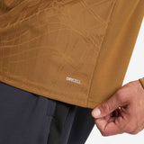 MILAN 1/4 ZIP LONG-SLEEVE TRAINING 2026/27 GOLD JERSEY