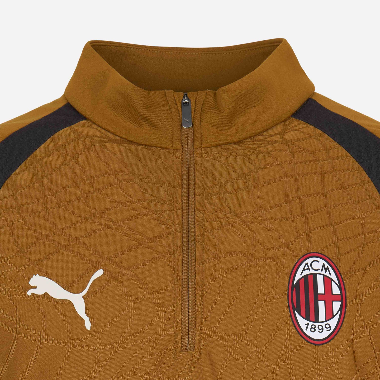 MILAN 1/4 ZIP LONG-SLEEVE TRAINING 2026/27 GOLD JERSEY | AC Milan
