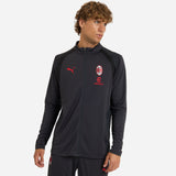 MILAN TRAINING 2026/27 DARK GREY JACKET WITH ZIPPER AND POCKETS