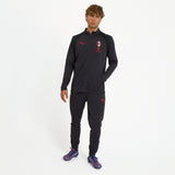 MILAN TRAINING 2026/27 DARK GREY JACKET WITH ZIPPER AND POCKETS