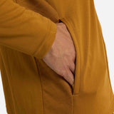 MILAN TRAINING 2026/27 GOLD JACKET WITH ZIPPER AND POCKETS