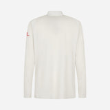 MILAN TRAINING 2026/27 WHITE JACKET WITH ZIPPER AND POCKETS