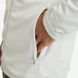 MILAN TRAINING 2026/27 WHITE JACKET WITH ZIPPER AND POCKETS