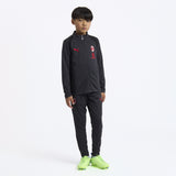 MILAN TRAINING 2026/27 KIDS' DARK GREY JACKET WITH ZIPPER AND POCKETS