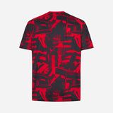 MILAN PREMATCH 2026/27 RED AND BLACK T-SHIRT