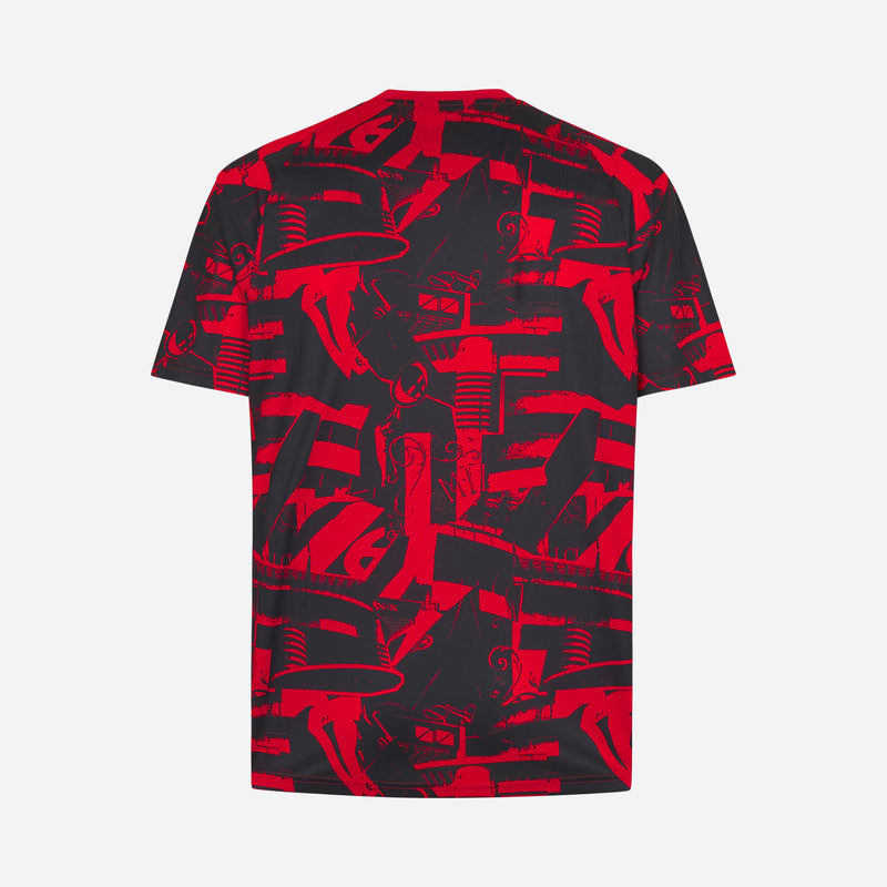 MILAN PREMATCH 2026/27 RED AND BLACK T-SHIRT | AC Milan Store