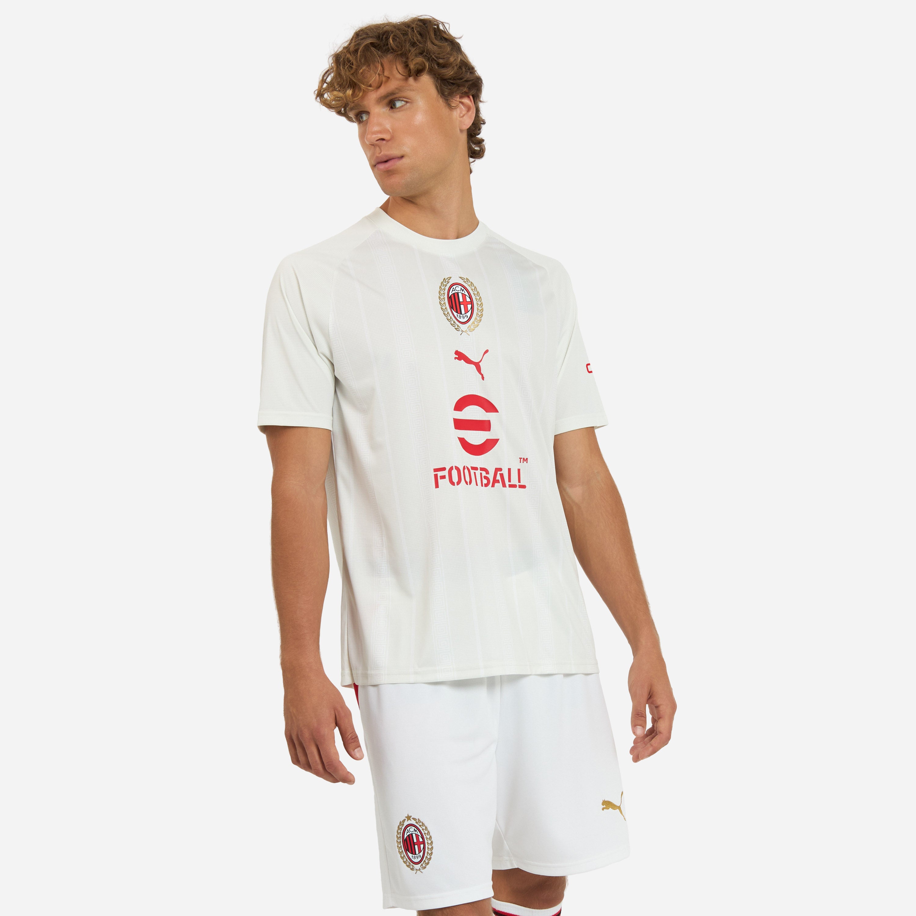 MILAN PREMATCH 2026/27 WHITE T-SHIRT