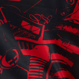 MILAN PREMATCH 2026/27 RED AND BLACK 1/4 ZIP TOP