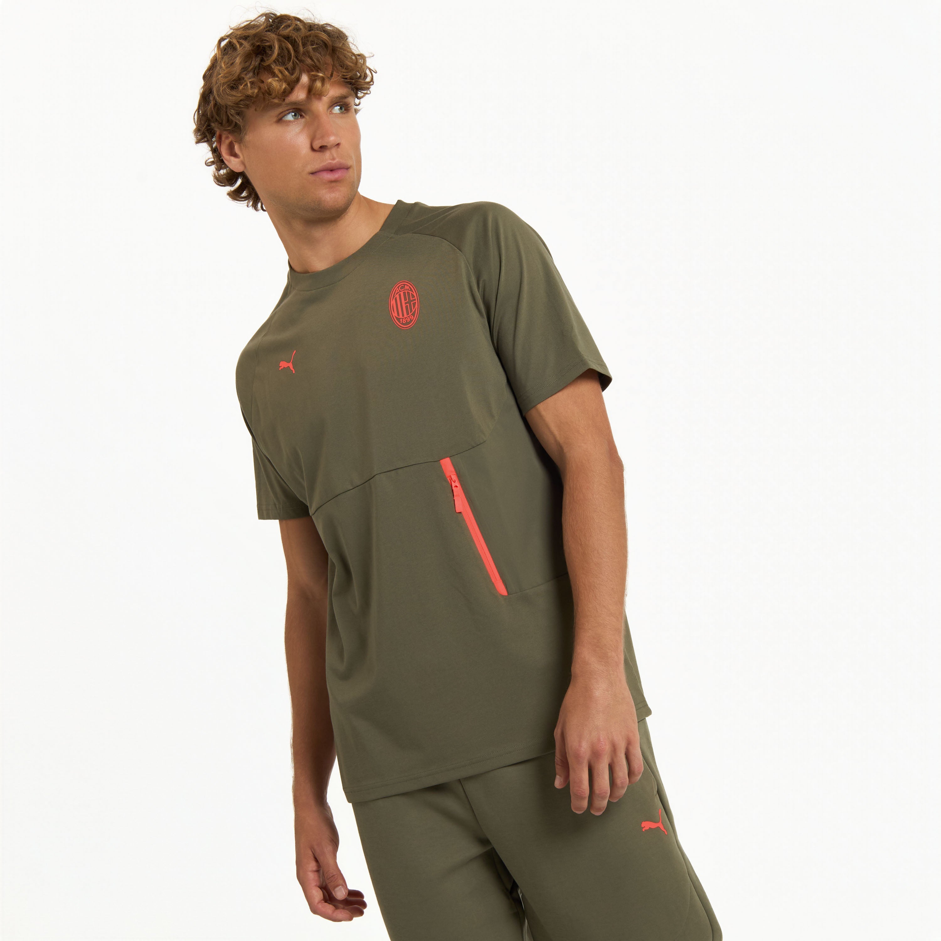 MILAN PUMATECH 2026/27 GREEN T-SHIRT