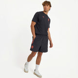 PANTALONCINI GRIGI SCURI MILAN PUMATECH 2026/27 CON TASCHE