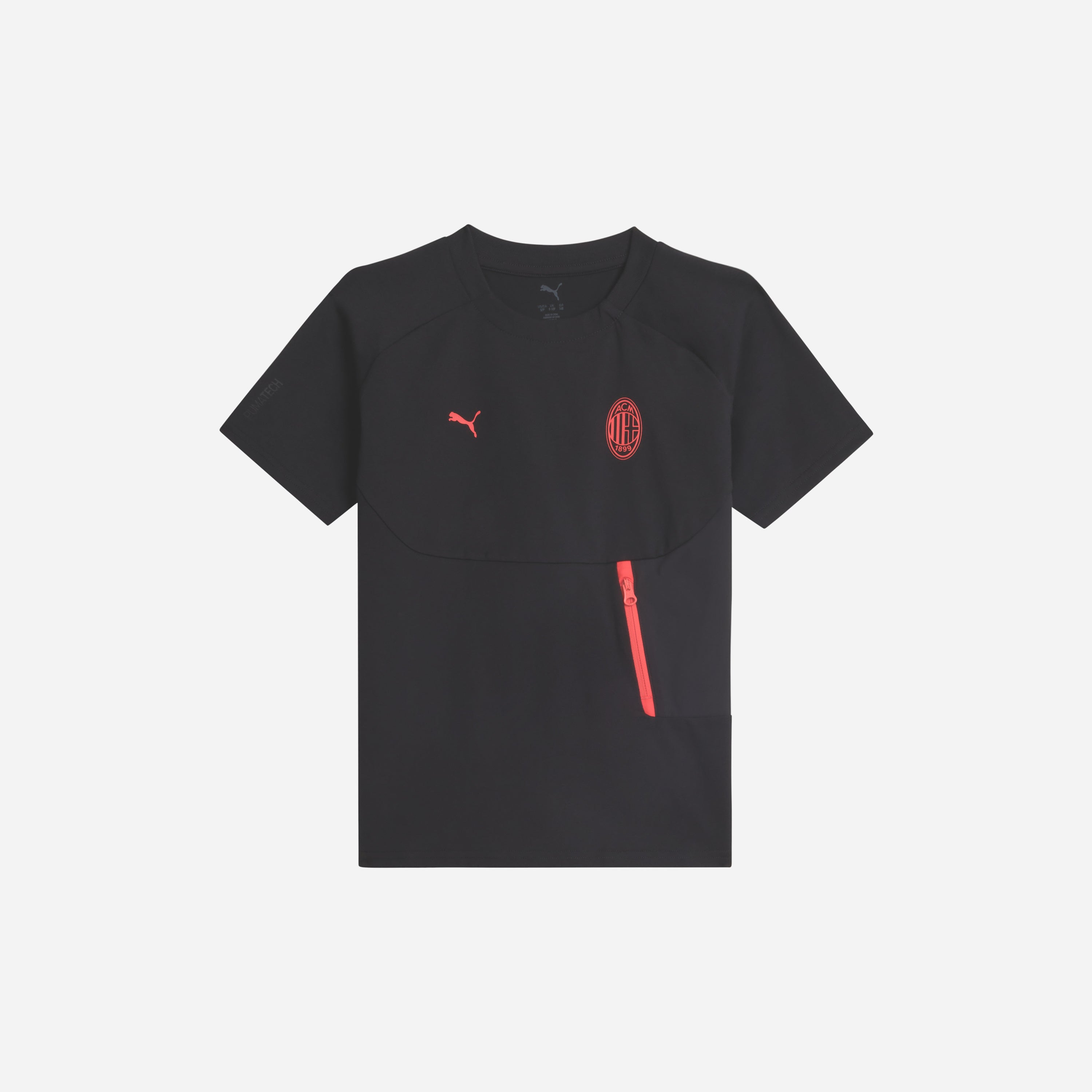 T-SHIRT GRIGIA SCURA BAMBINO MILAN PUMATECH 2026/27