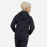 MILAN PUMATECH 2026/27 KIDS DARK GREY JACKET WITH ZIPPER AND HOOD
