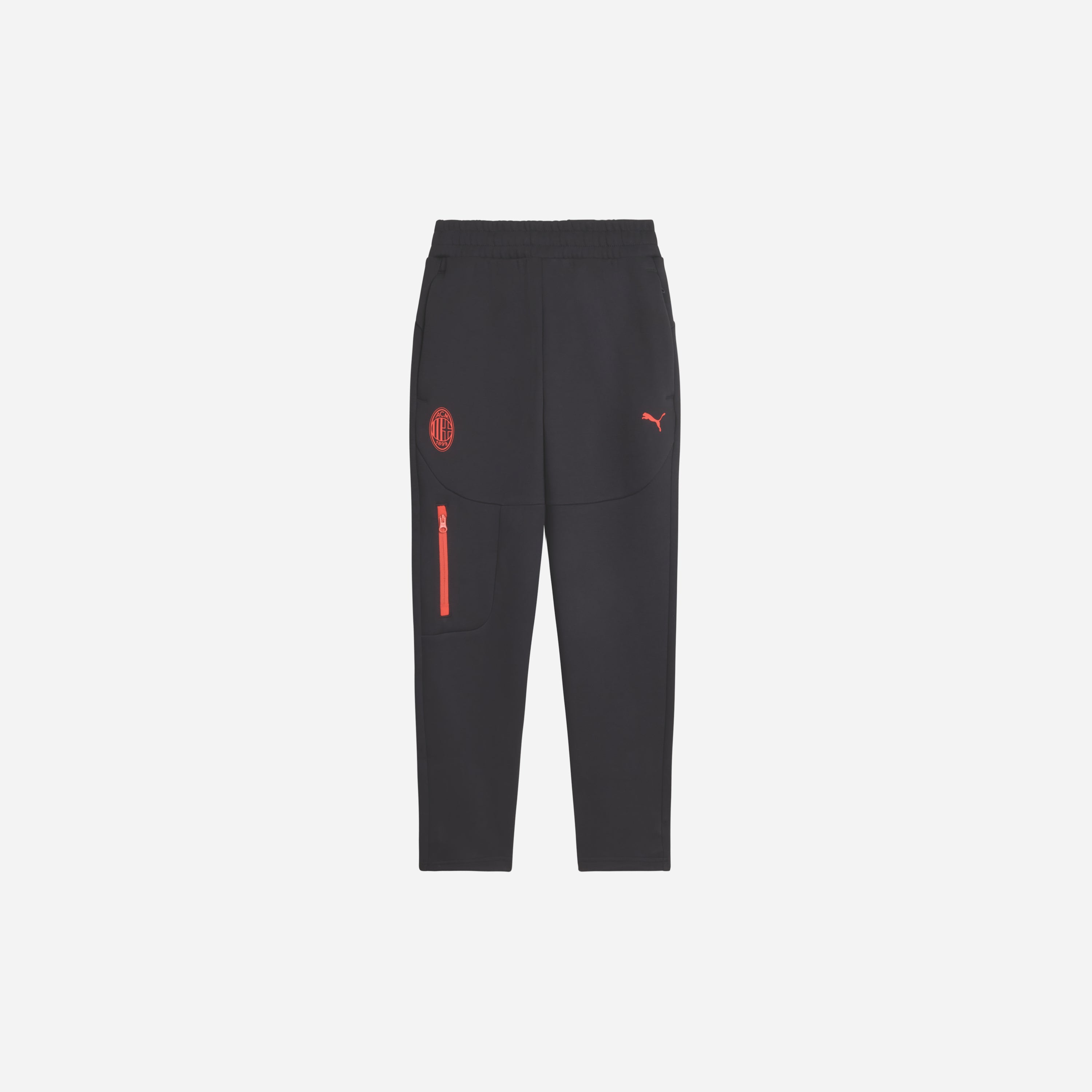 PANTALONI GRIGI SCURI BAMBINO MILAN PUMATECH 2026/27 CON TASCHE