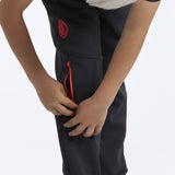 PANTALONI GRIGI SCURI BAMBINO MILAN PUMATECH 2026/27 CON TASCHE