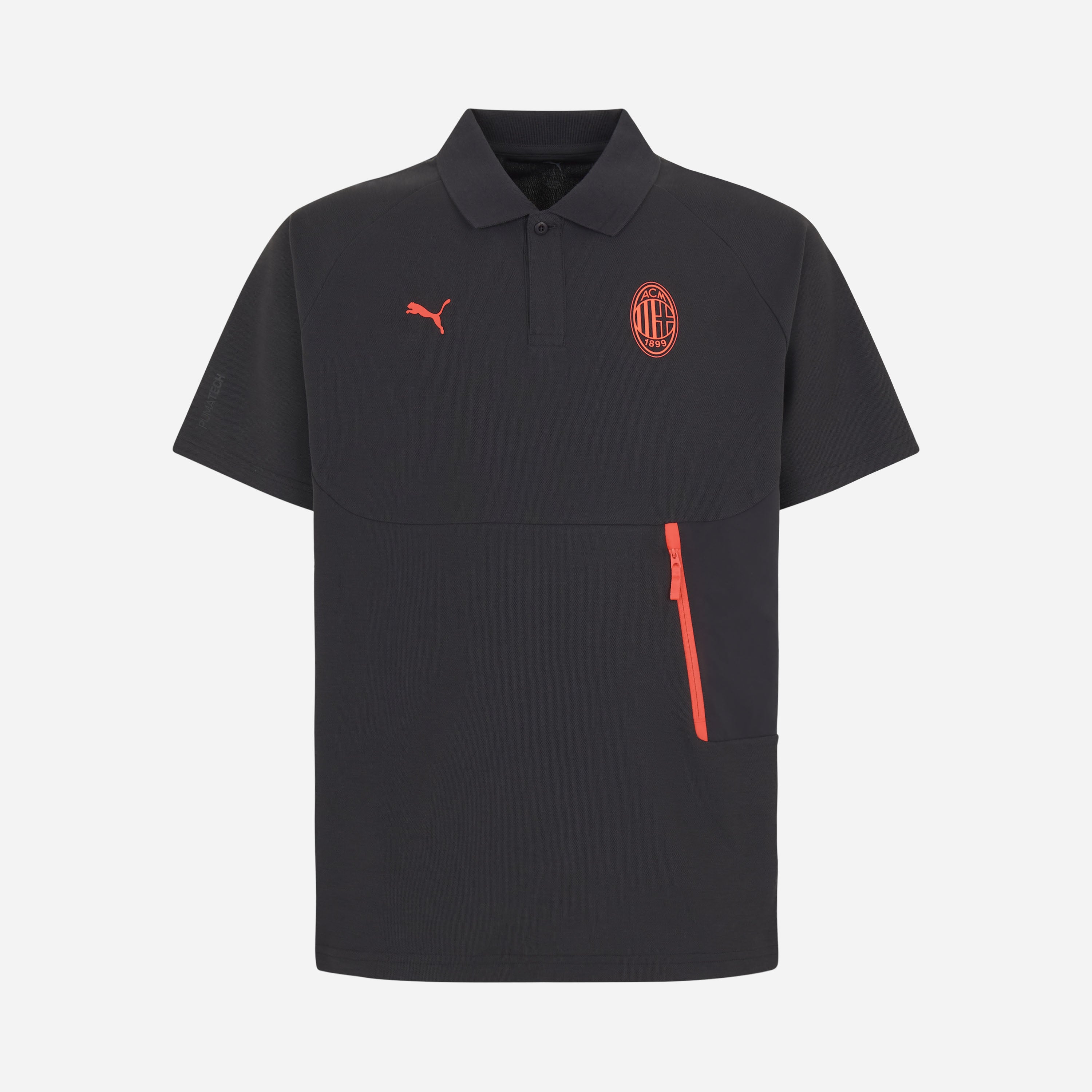 MILAN PUMATECH 2026/27 DARK GREY POLO SHIRT