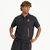 MILAN PUMATECH 2026/27 DARK GREY POLO SHIRT
