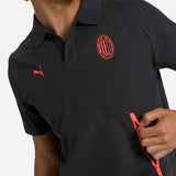 MILAN PUMATECH 2026/27 DARK GREY POLO SHIRT