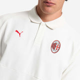 MILAN PUMATECH 2026/27 WHITE POLO SHIRT