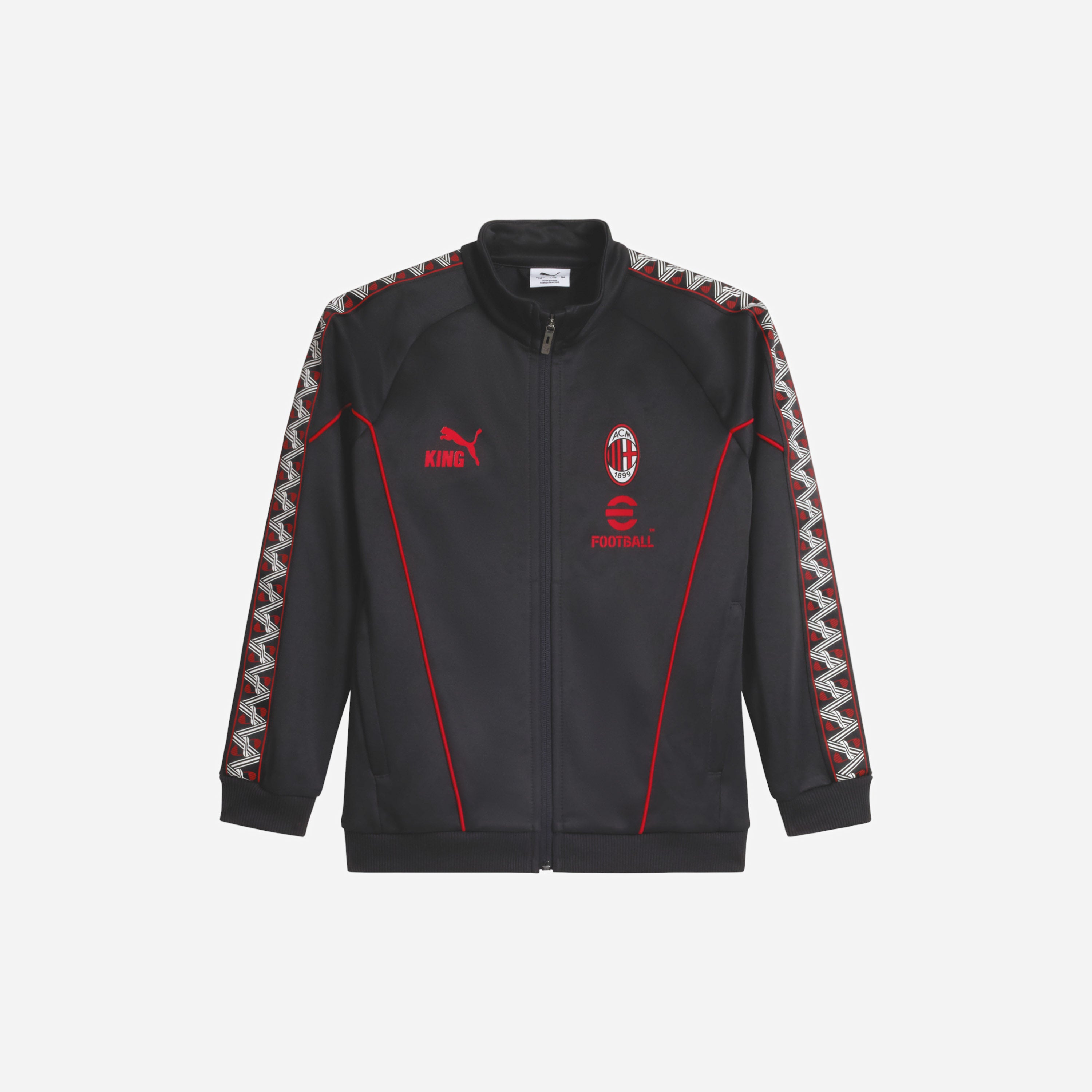 AC MILAN GREY KIDS JACKET KING COLLECTION
