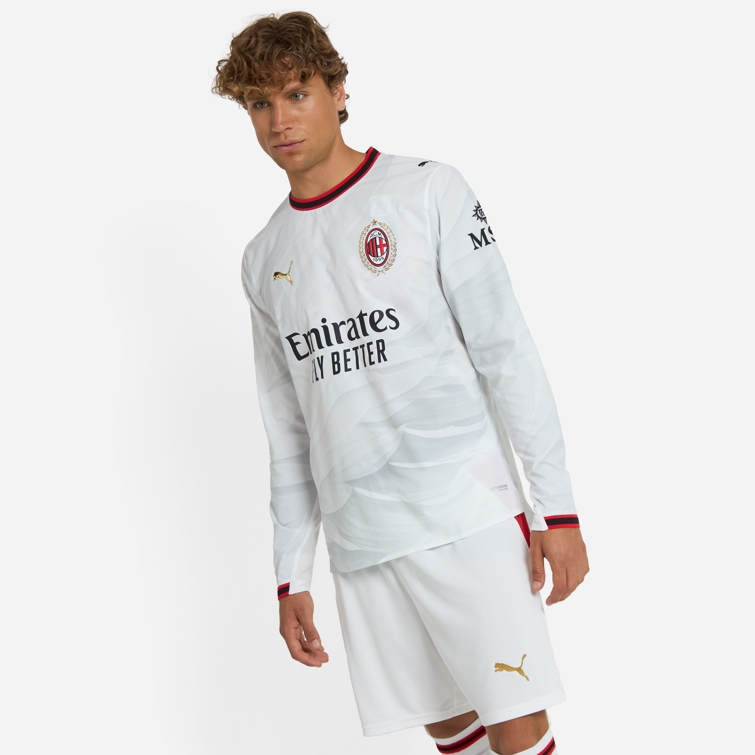 MAGLIA MILAN GARA AWAY AUTHENTIC 2026/27 A MANICHE LUNGHE