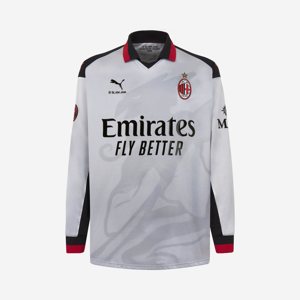 Jam Ac Collection LIMITED EDITION SILVER JERSEY PUMA X AC MILAN X SLAM JAM | AC Milan Store