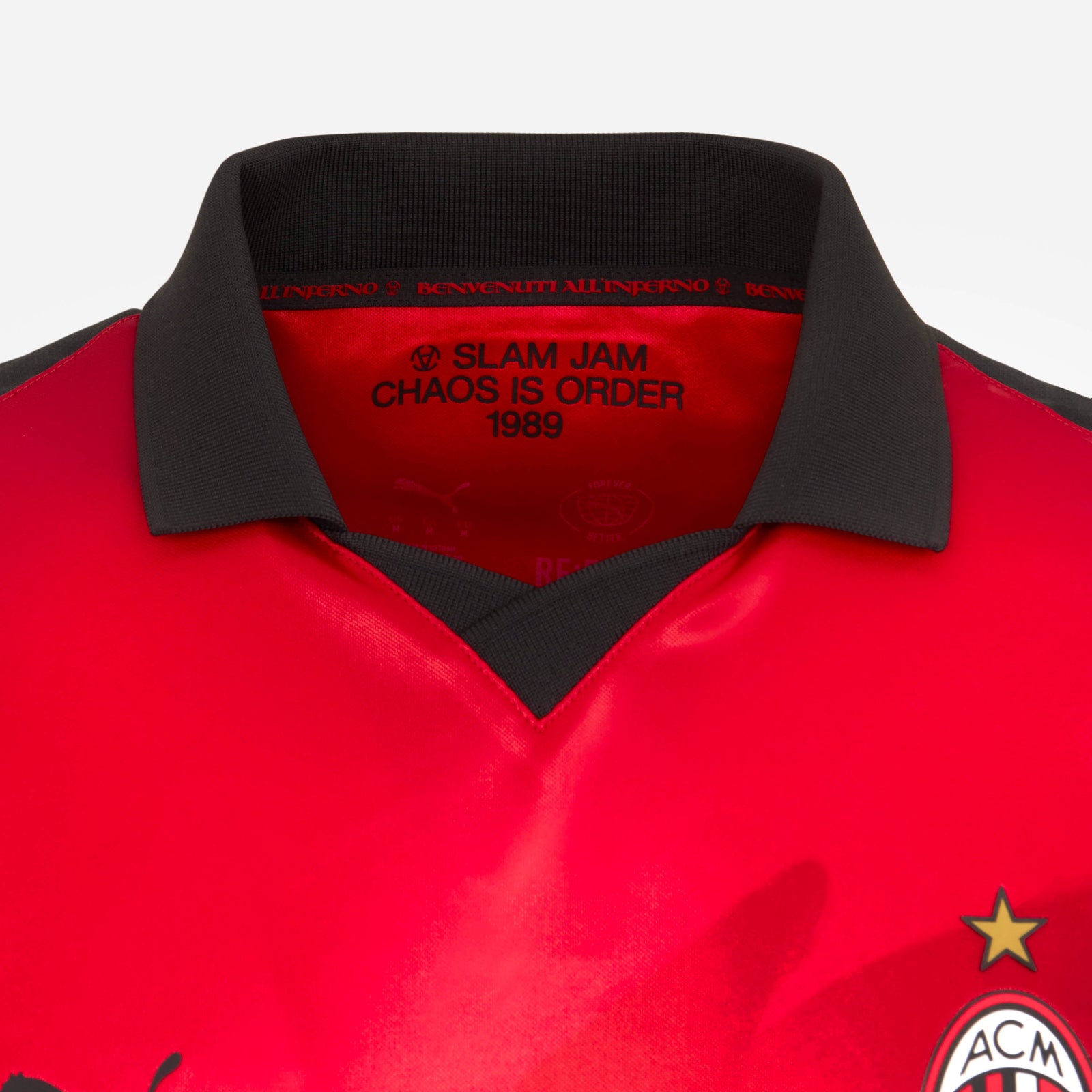 RED JERSEY PUMA X AC MILAN X SLAM JAM | AC Milan Store