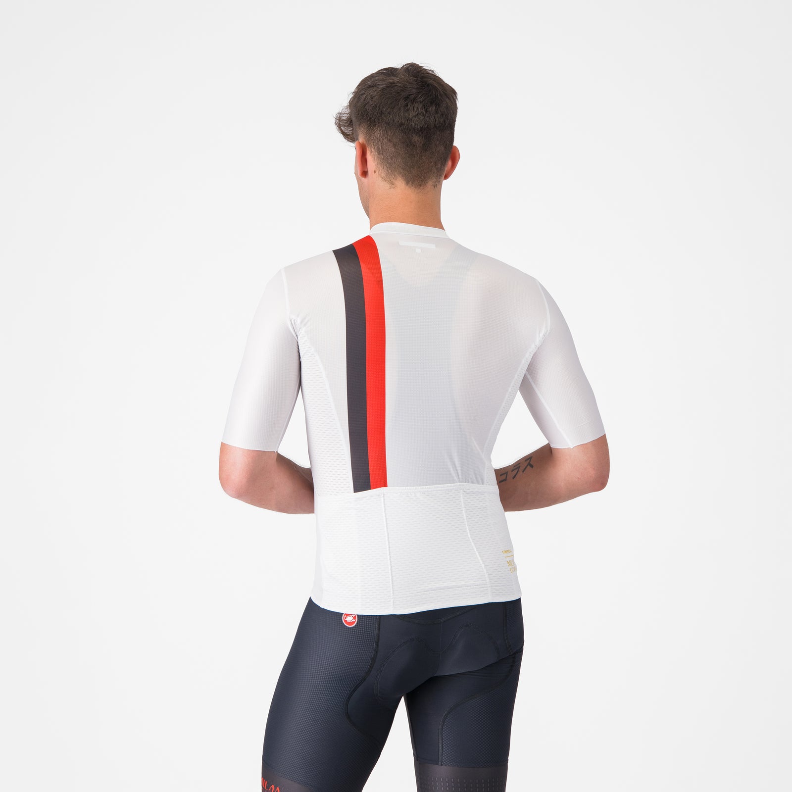 CASTELLI X AC MILAN WHITE CYCLING JERSEY | AC Milan Store