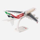 EMIRATES A380 MODEL AIRPLANE MILAN