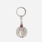 AC MILAN ROUND KEYRING WITH TROPHY