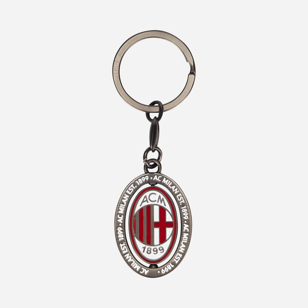 DOUBLE LOGO KEYRING