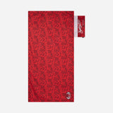 AC MILAN X MC2 SAINT BARTH BEACH TOWEL WITH BANDANA PATTERN