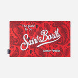 AC MILAN X MC2 SAINT BARTH BEACH TOWEL WITH BANDANA PATTERN